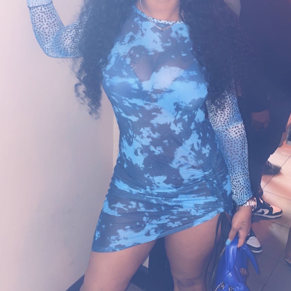 Vibing Blue Dress